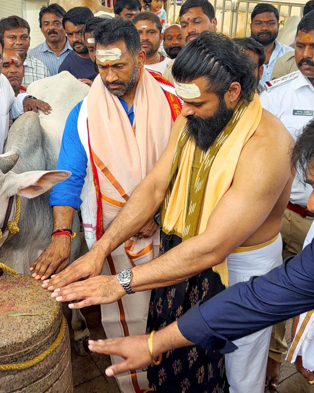 Sai Durgha Tej Visits Vemulavada Kondagattu Temples