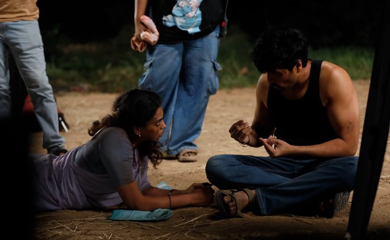 Sai Kamakshi Bhaskarla Shares Dacoit Movie Workings Stills