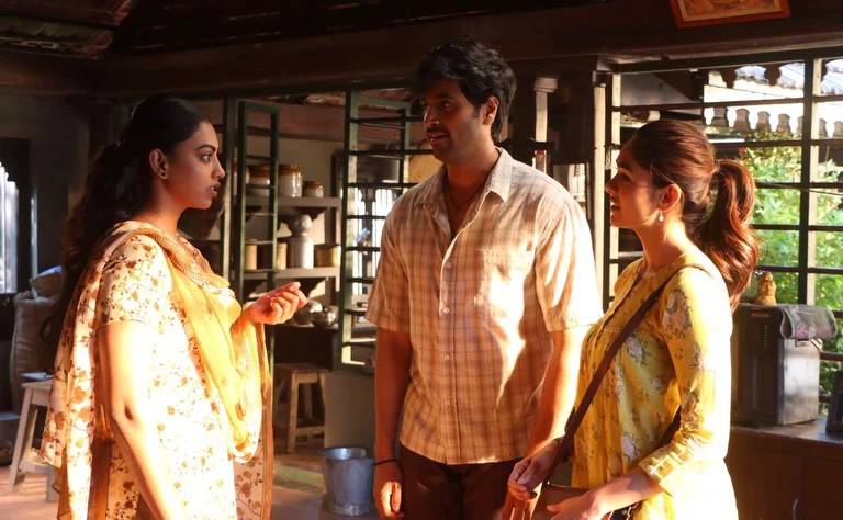 Sai Kamakshi Bhaskarla Shares Dacoit Movie Workings Stills