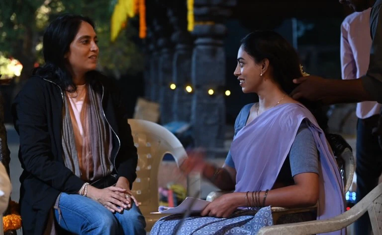 Sai Kamakshi Bhaskarla Shares Dacoit Movie Workings Stills