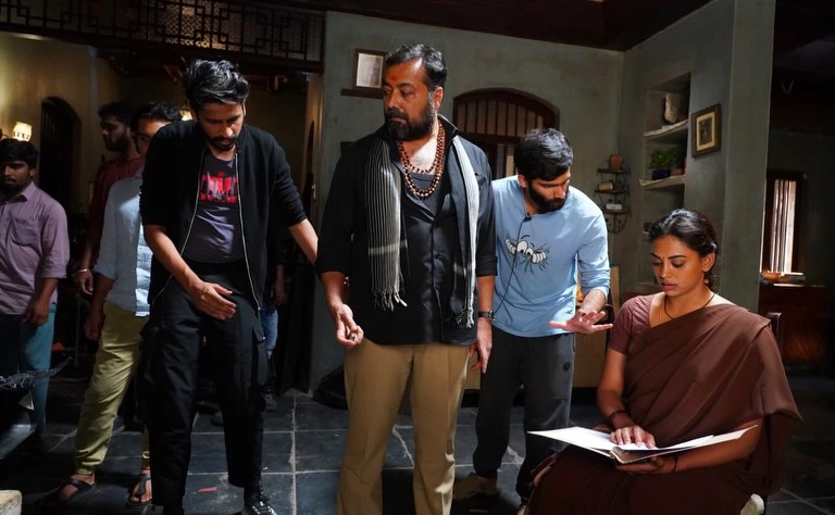 Sai Kamakshi Bhaskarla Shares Dacoit Movie Workings Stills