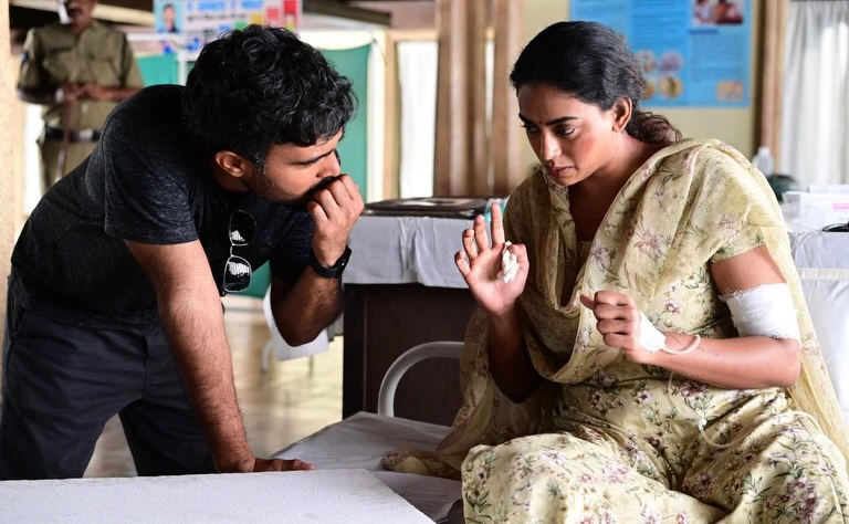 Sai Kamakshi Bhaskarla Shares Dacoit Movie Workings Stills