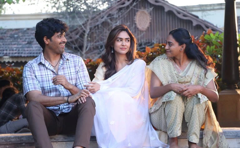 Sai Kamakshi Bhaskarla Shares Dacoit Movie Workings Stills