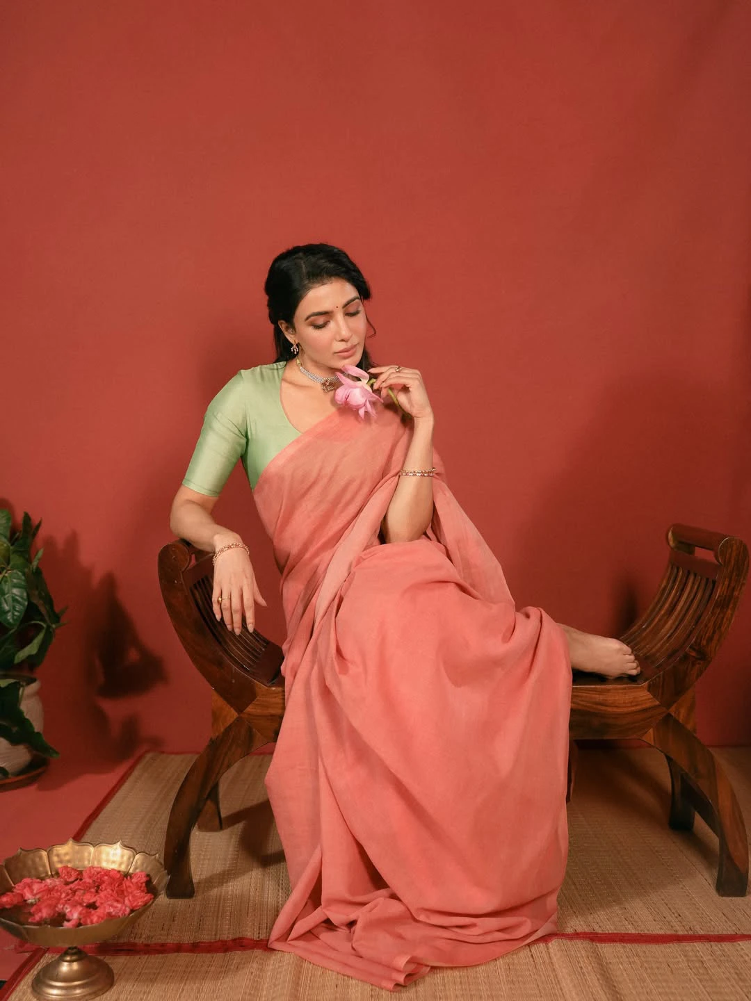 Samantha Turned as Bapu Bomma