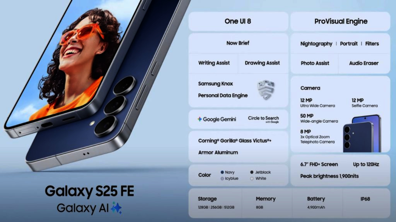 Samsung Galaxy S25 FE : శాంసంగ్ లవర్స్ కొనాల్సిన ఫోన్.. ఈ S25 FE భారీగా తగ్గిందోచ్.. ఏకంగా రూ. 10వేలు డిస్కౌంట్.. ఎలాగంటే?