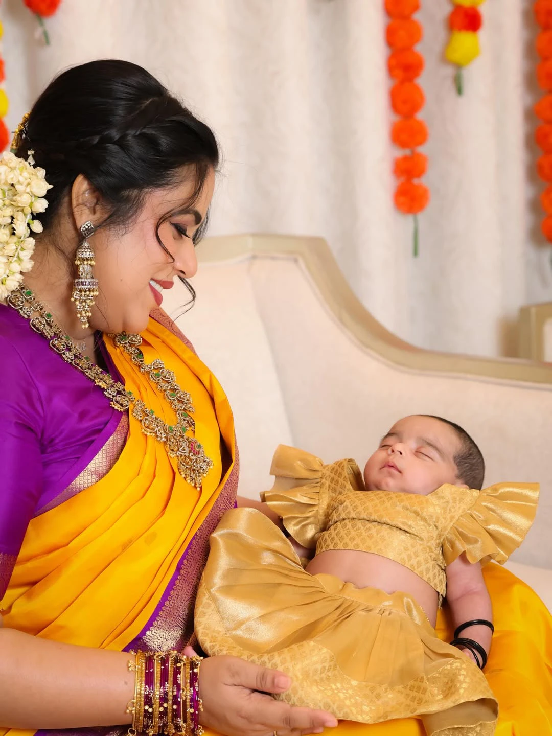 Shamna Kasim Daughter Barasala Ceremony