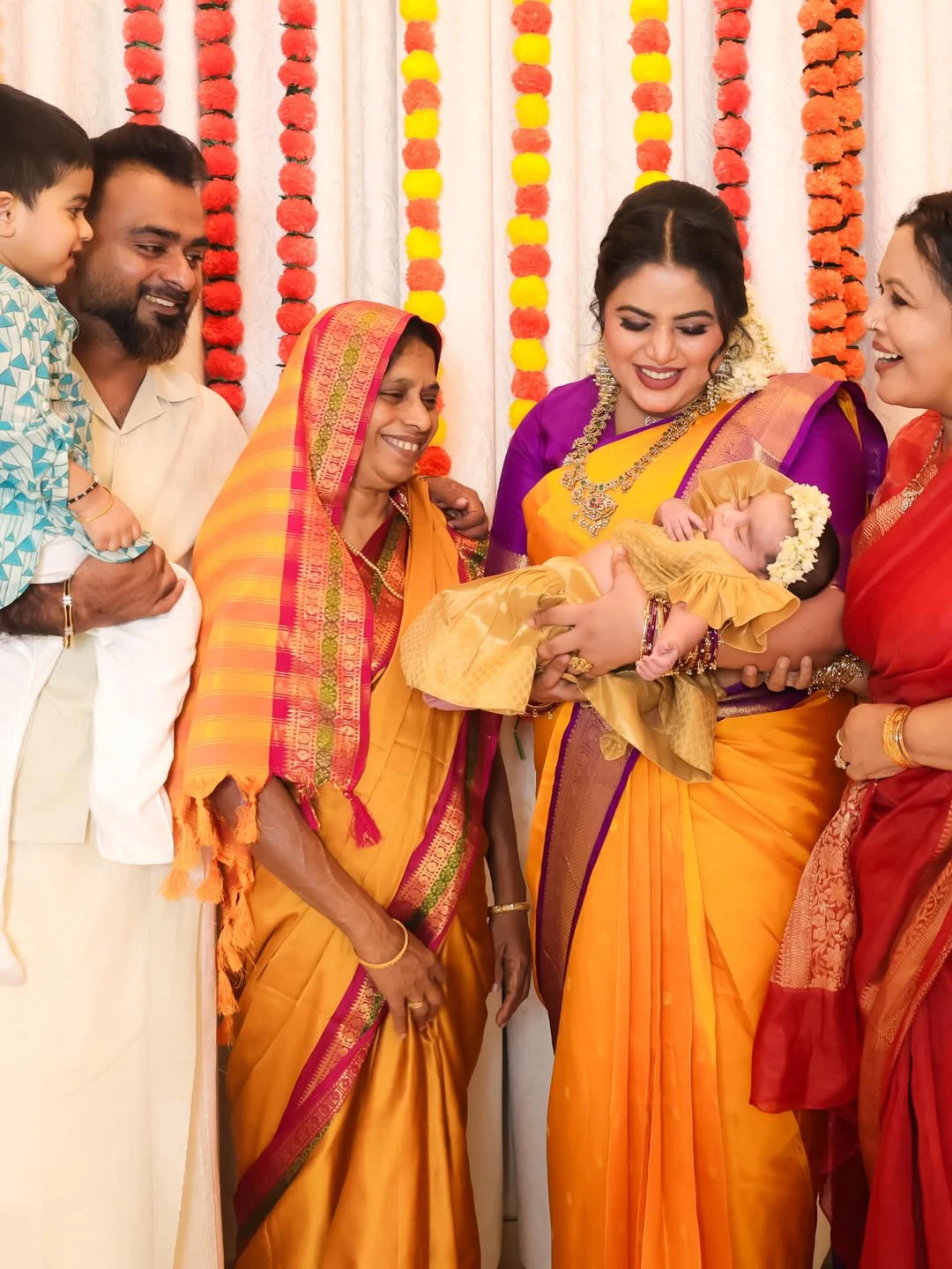 Shamna Kasim Daughter Barasala Ceremony