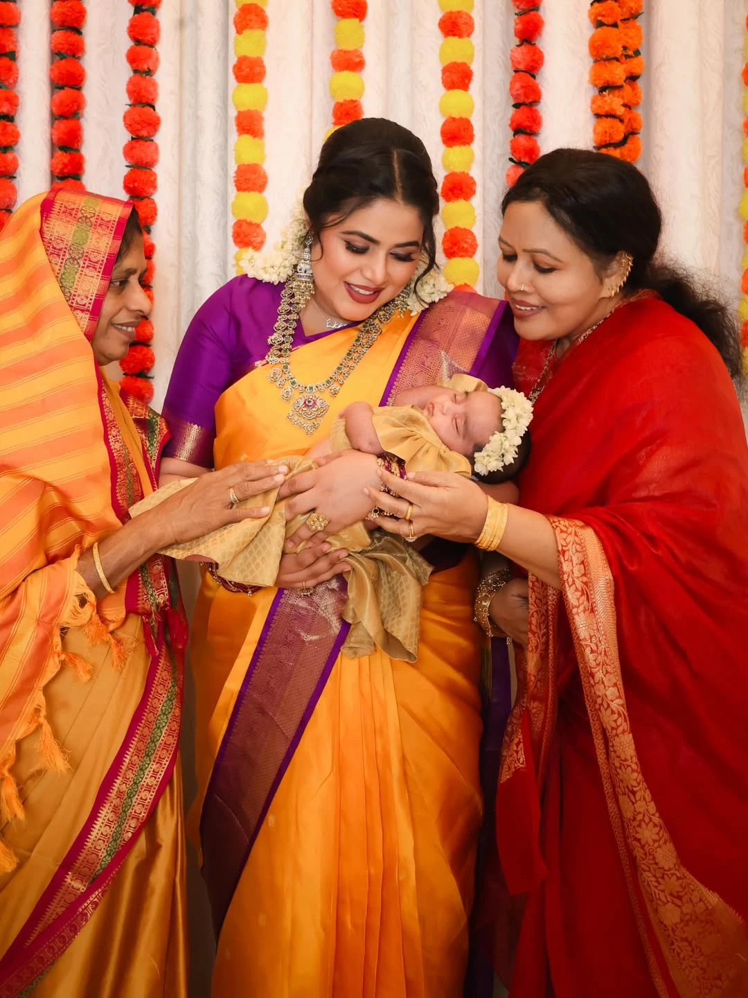Shamna Kasim Daughter Barasala Ceremony