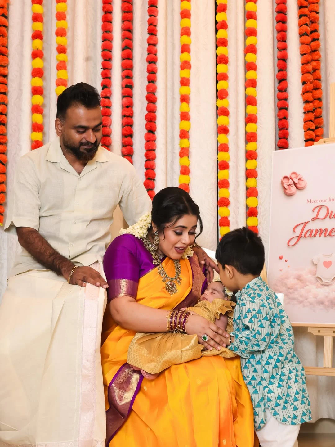 Shamna Kasim Daughter Barasala Ceremony