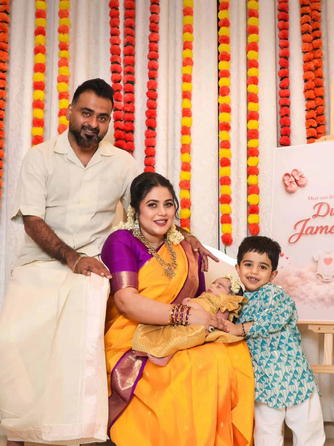 Shamna Kasim Daughter Barasala Ceremony