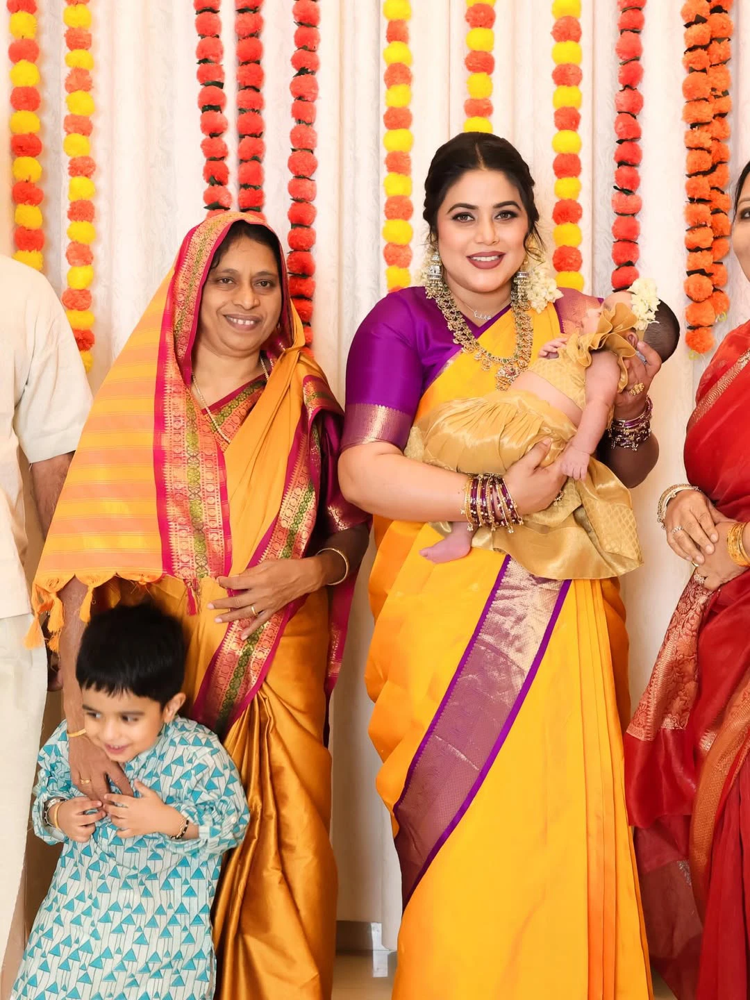 Shamna Kasim Daughter Barasala Ceremony
