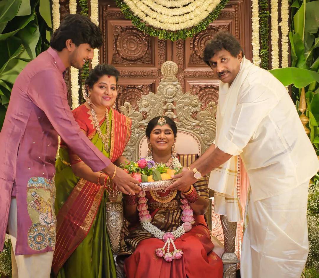 Singer Raghu Kunche daughter Raga Kunche baby shower ceremony photos