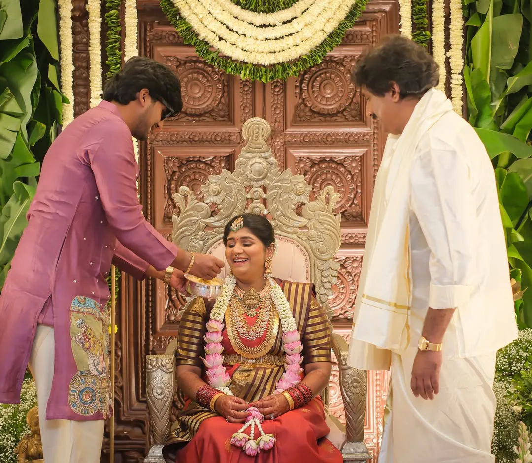 Singer Raghu Kunche daughter Raga Kunche baby shower ceremony photos