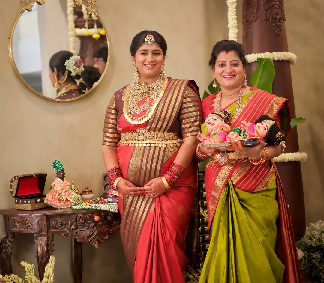 Singer Raghu Kunche daughter Raga Kunche baby shower ceremony photos