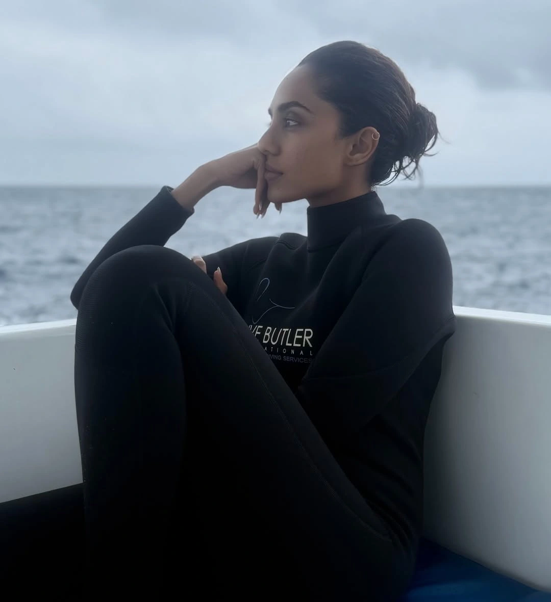 Sobhita Dhulipala Travelling on Sea