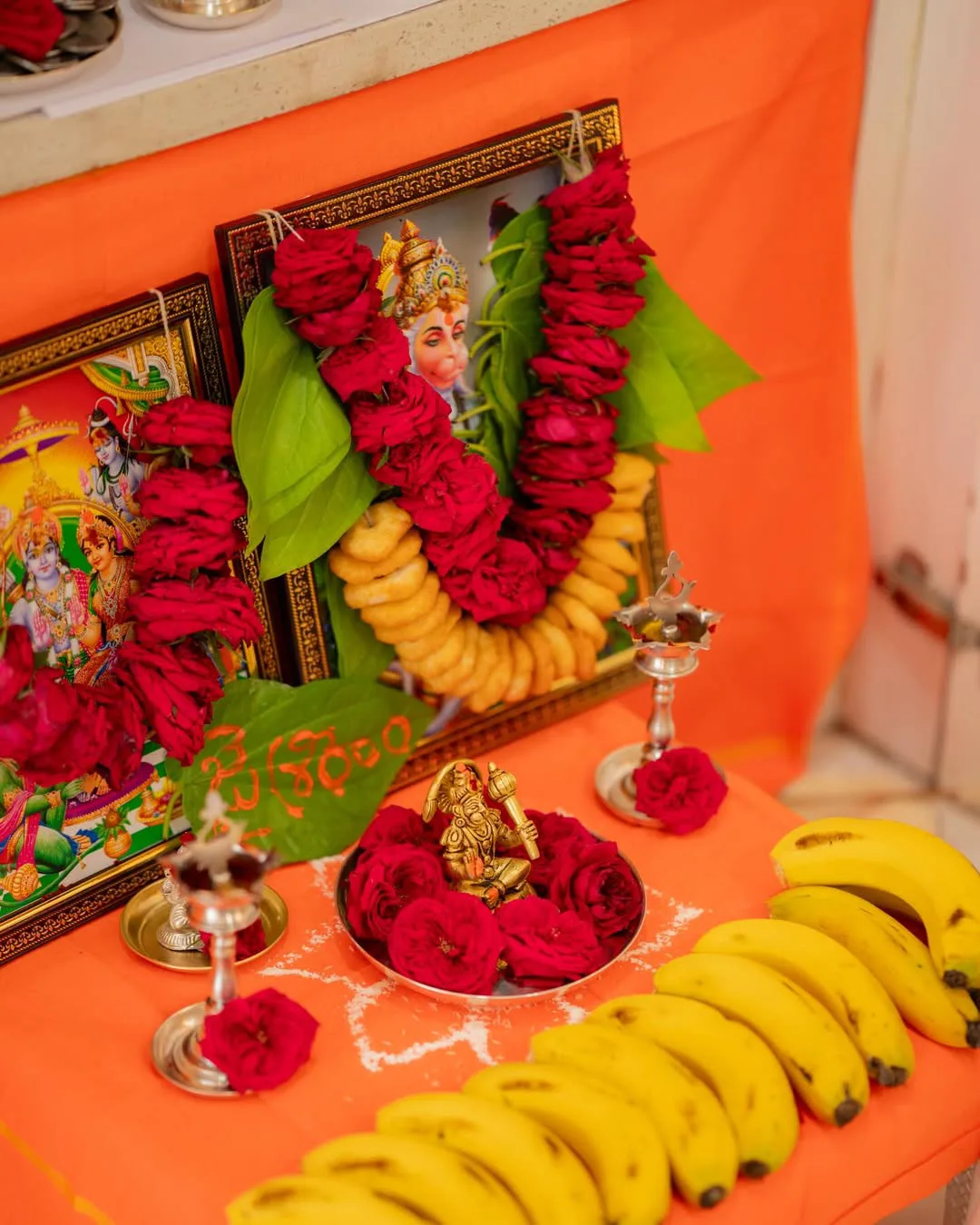 Sravanthi chokkarapu hanuman jayanthi special photos