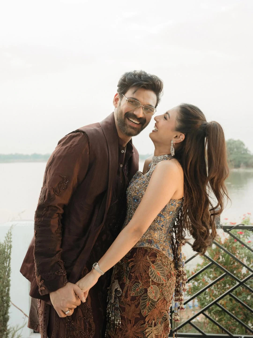 Bellamkonda Sreenivas Shares Engagement Special Photos with Kavya