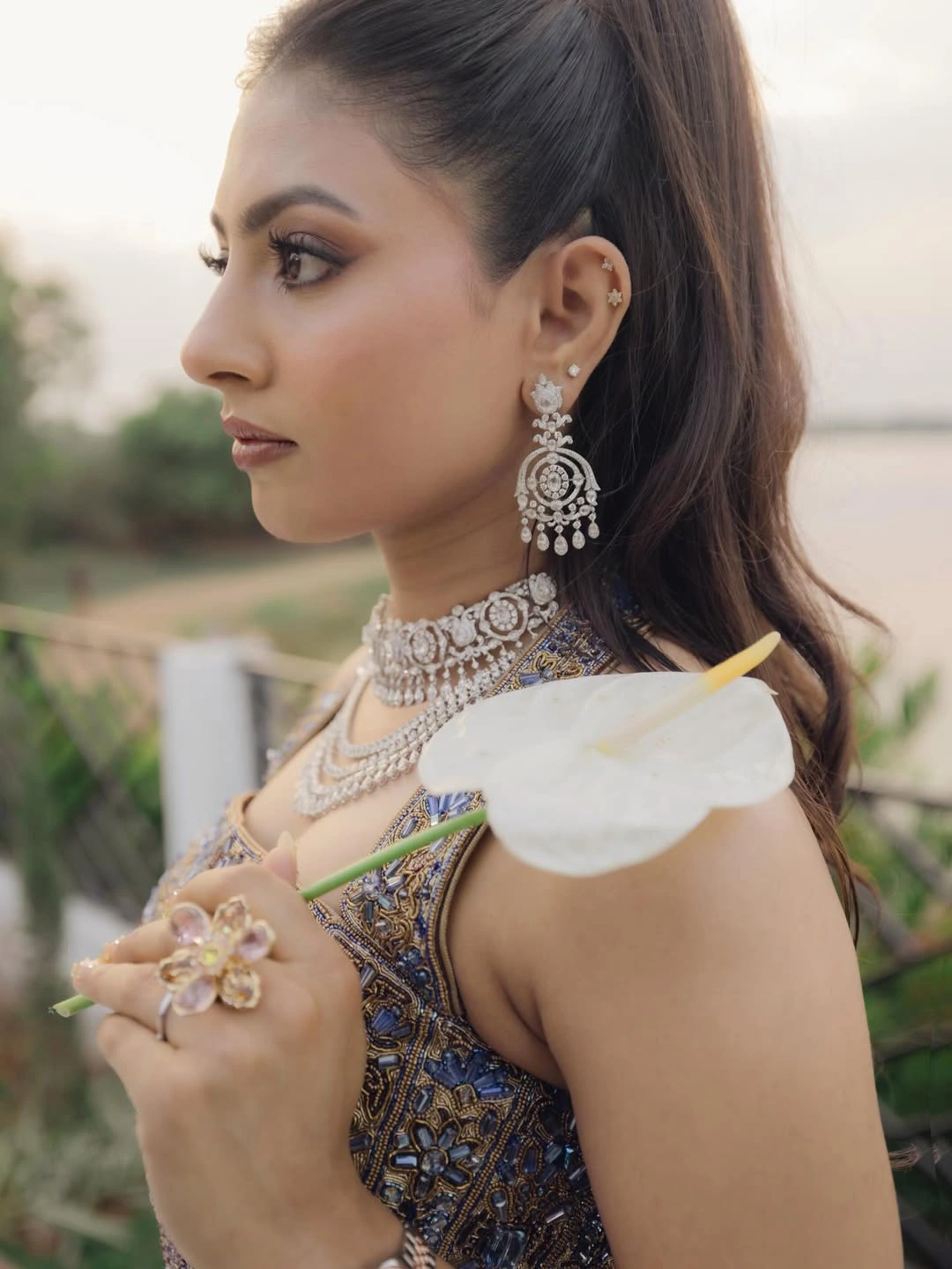 Bellamkonda Sreenivas Shares Engagement Special Photos with Kavya