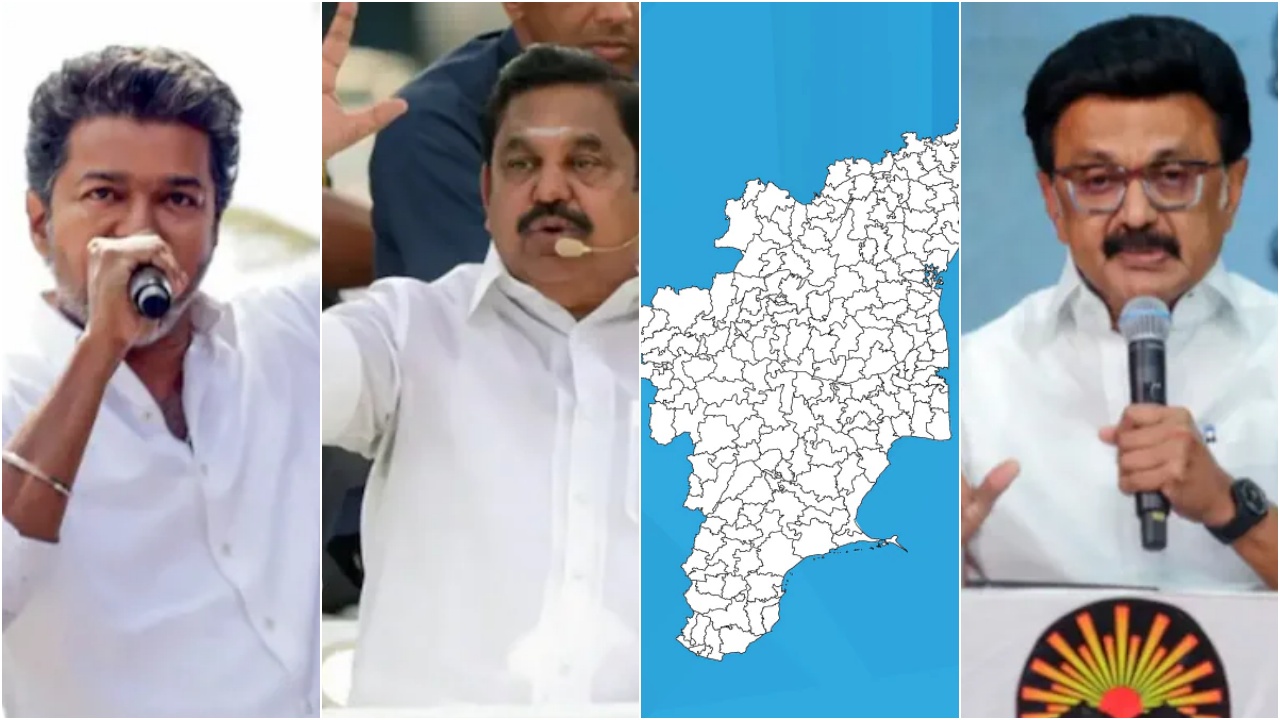 Tamil Nadu Poll Survey : తమిళపోరు : దళపతి రాకతో మారిన సీన్.. ఆ 2 పార్టీల మధ్యే ప్రధాన పోరు.. CM రేసులో విజయ్ నంబర్ ఇదే