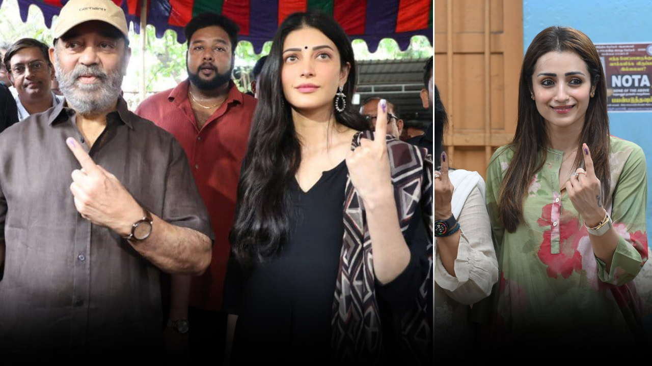 Tamil Nadu Elections 2026 : తమిళనాడు ఎన్నికల్లో ఓటు వేసిన సినీ ప్రముఖులు.. ఫొటో గ్యాలరీ