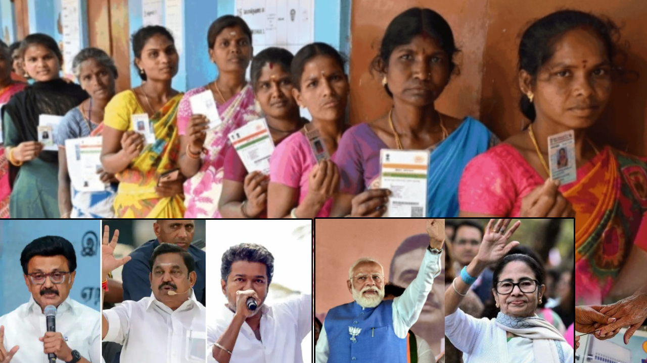 Assembly Election 2026 polling : తమిళనాడు, పశ్చిమ బెంగాల్‌లో పోలింగ్.. ఓటు హక్కు వినియోగించుకున్న ప్రముఖులు