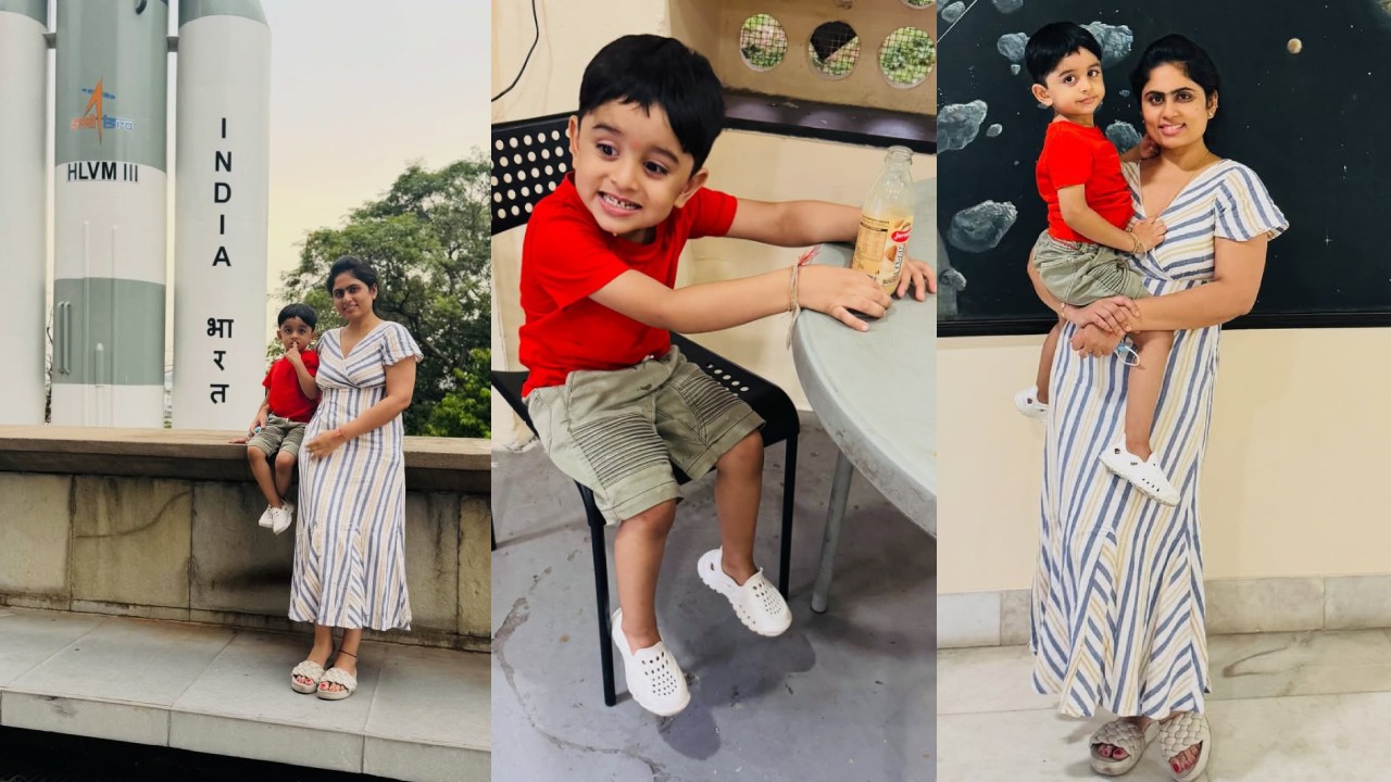 Dil Raju Wife : కొడుకుని ప్లానిటోరియంకి తీసుకు వెళ్లిన తేజస్విని.. దిల్ రాజు కొడుకు ఎంత క్యూట్ గా ఉన్నాడో..