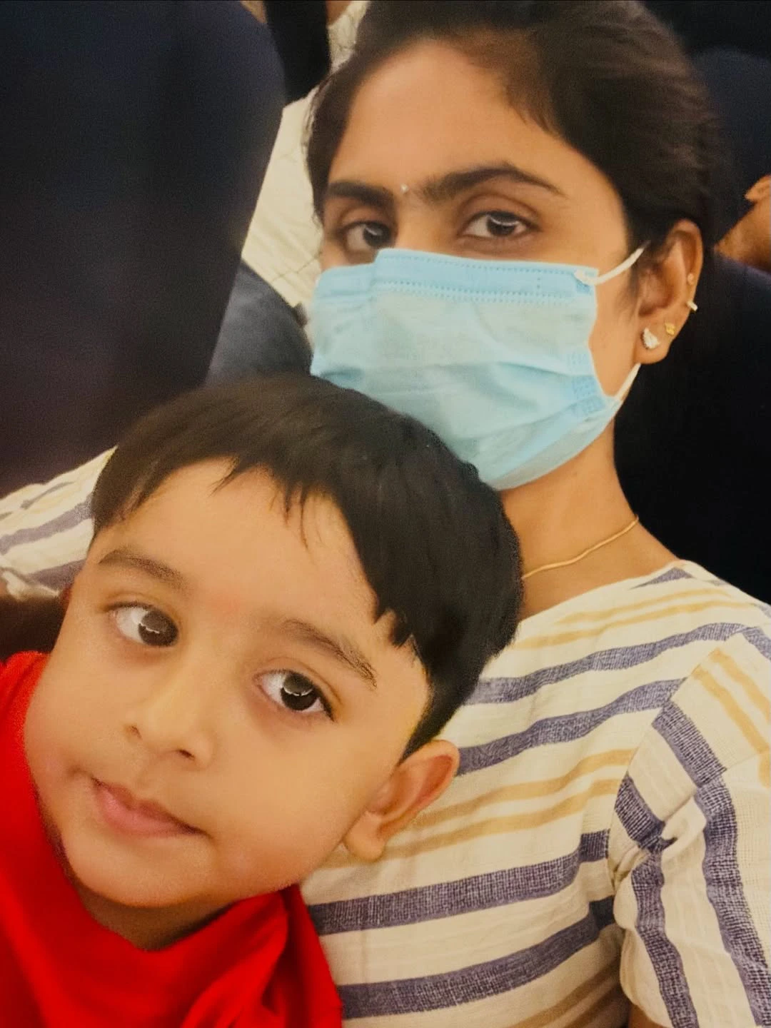 Dil Raju Wife Tejaswini Vygha with Son weent to Planetarium