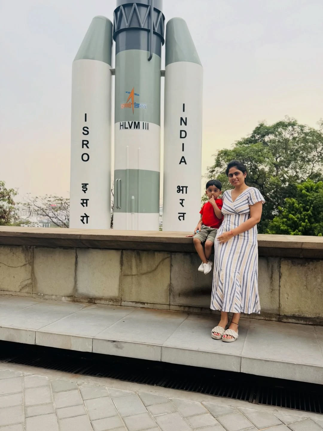 Dil Raju Wife Tejaswini Vygha with Son weent to Planetarium