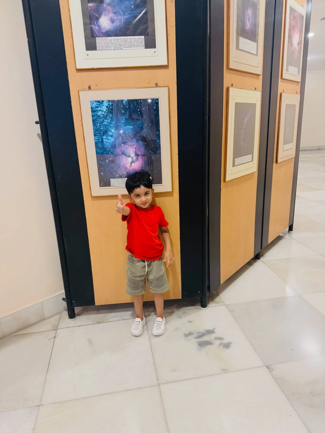 Dil Raju Wife Tejaswini Vygha with Son weent to Planetarium