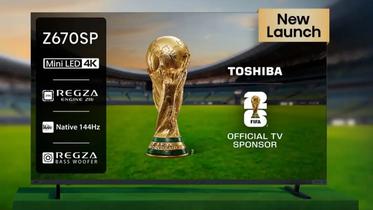 Toshiba Mini LED TV : 144Hz డిస్‌ప్లేతో తోషిబా మినీ LED టీవీ వచ్చేసింది.. పవర్‌ఫుల్ స్పీకర్లు, ఫాస్ట్ డిస్‌ప్లే అదుర్స్.. ధర ఎంతంటే?