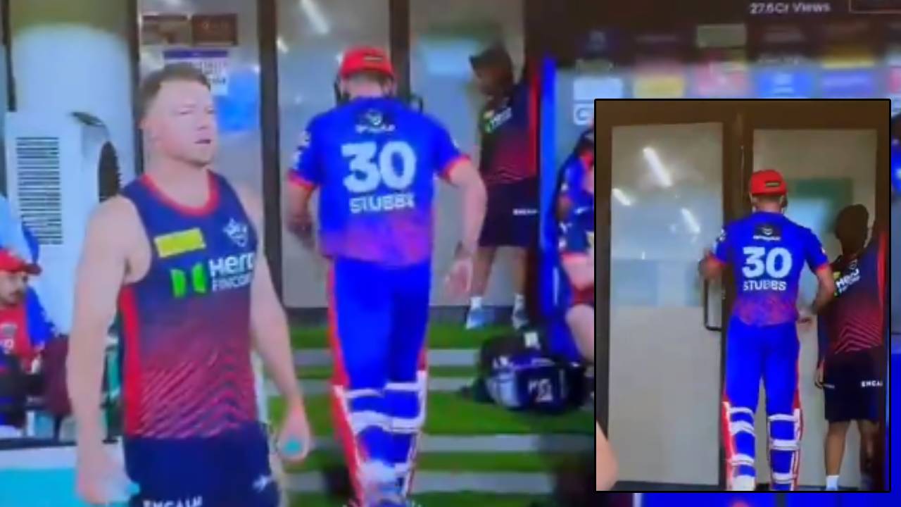 IPL 2026 : ఎందుకు బ్రో అంతకోపం! బ్యాటును నేలకేసి కొట్టి.. హెల్మెట్ విసిరేసి.. స్టార్ బ్యాటర్ రచ్చరచ్చ.. వీడియో వైరల్..