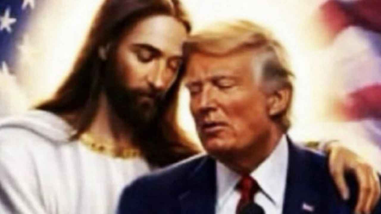 Donald Trump: ఏసుక్రీస్తుతో ట్రంప్.. మరో ఏఐ చిత్రాన్ని రీపోస్ట్ చేసిన అమెరికా అధ్యక్షుడు..