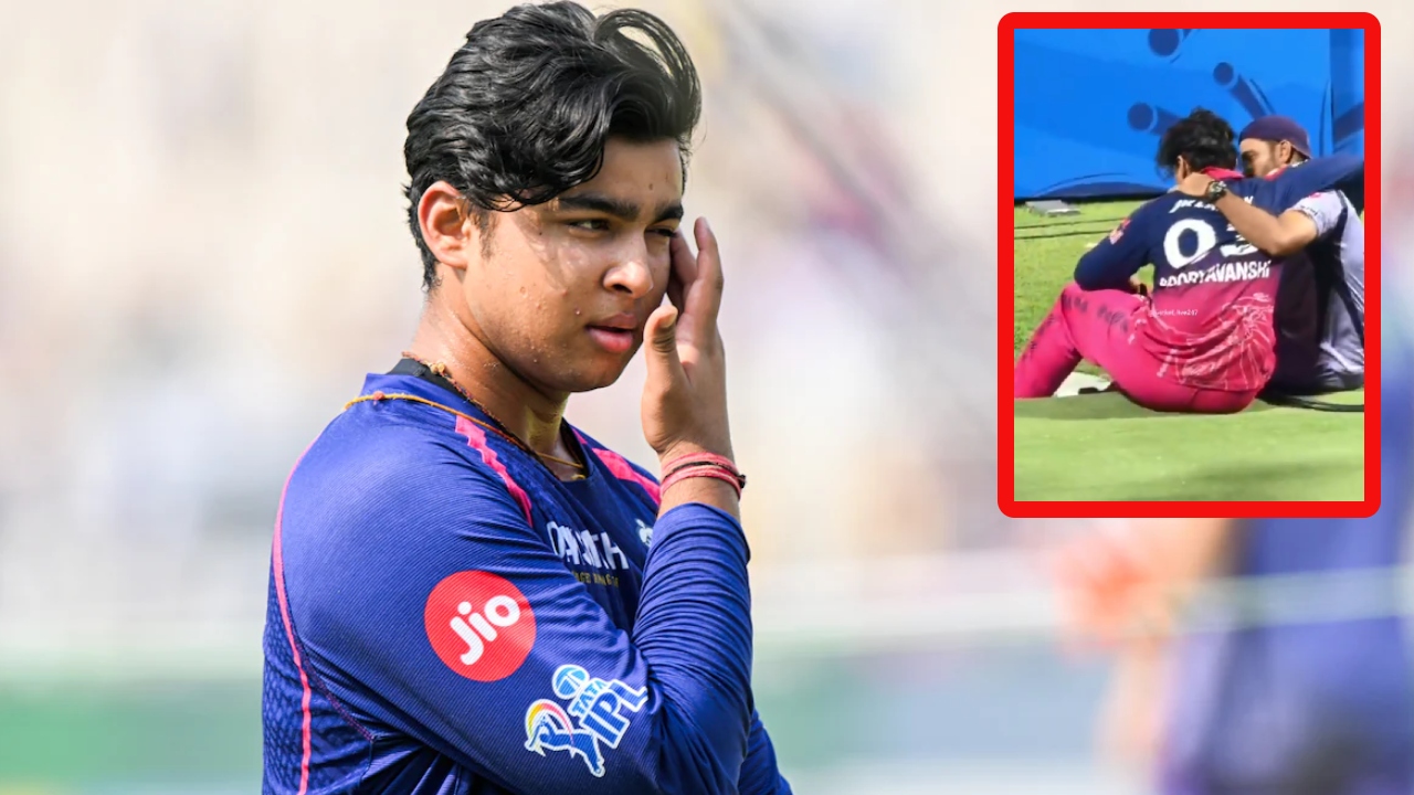 Vaibhav Sooryavanshi : కేకేఆర్ పై ఓట‌మి.. వెక్కి వెక్కి ఏడ్చిన వైభ‌వ్ సూర్య‌వంశీ.. వీడియో వైర‌ల్