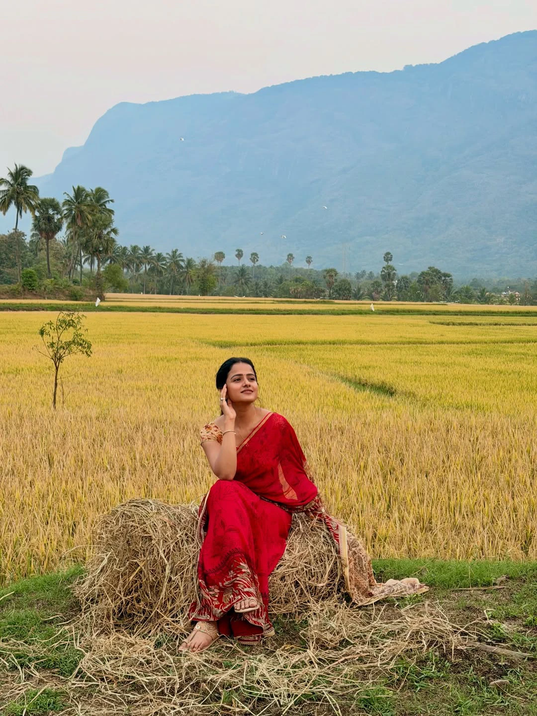 Vaishnavi Chaitanya Cute Photos in Farm