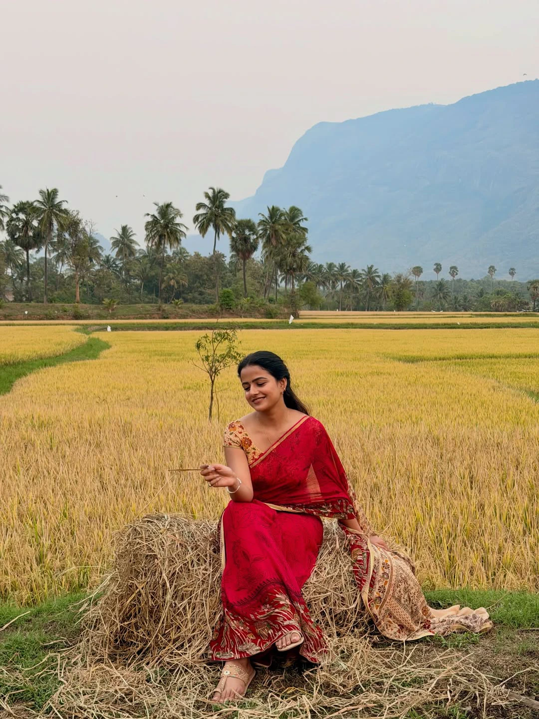 Vaishnavi Chaitanya Cute Photos in Farm