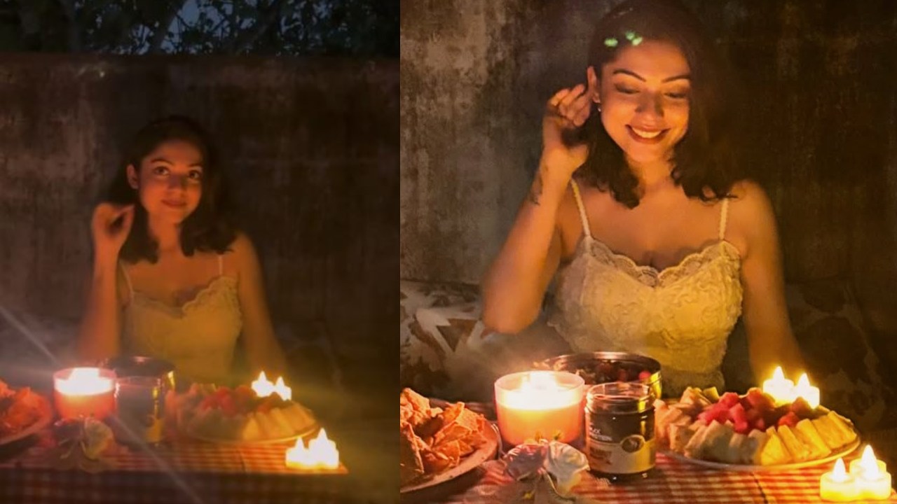 Varsha Bollamma : హీరోయిన్ రొమాంటిక్ క్యాండిల్ లైట్ డిన్నర్.. ఫొటోలు..