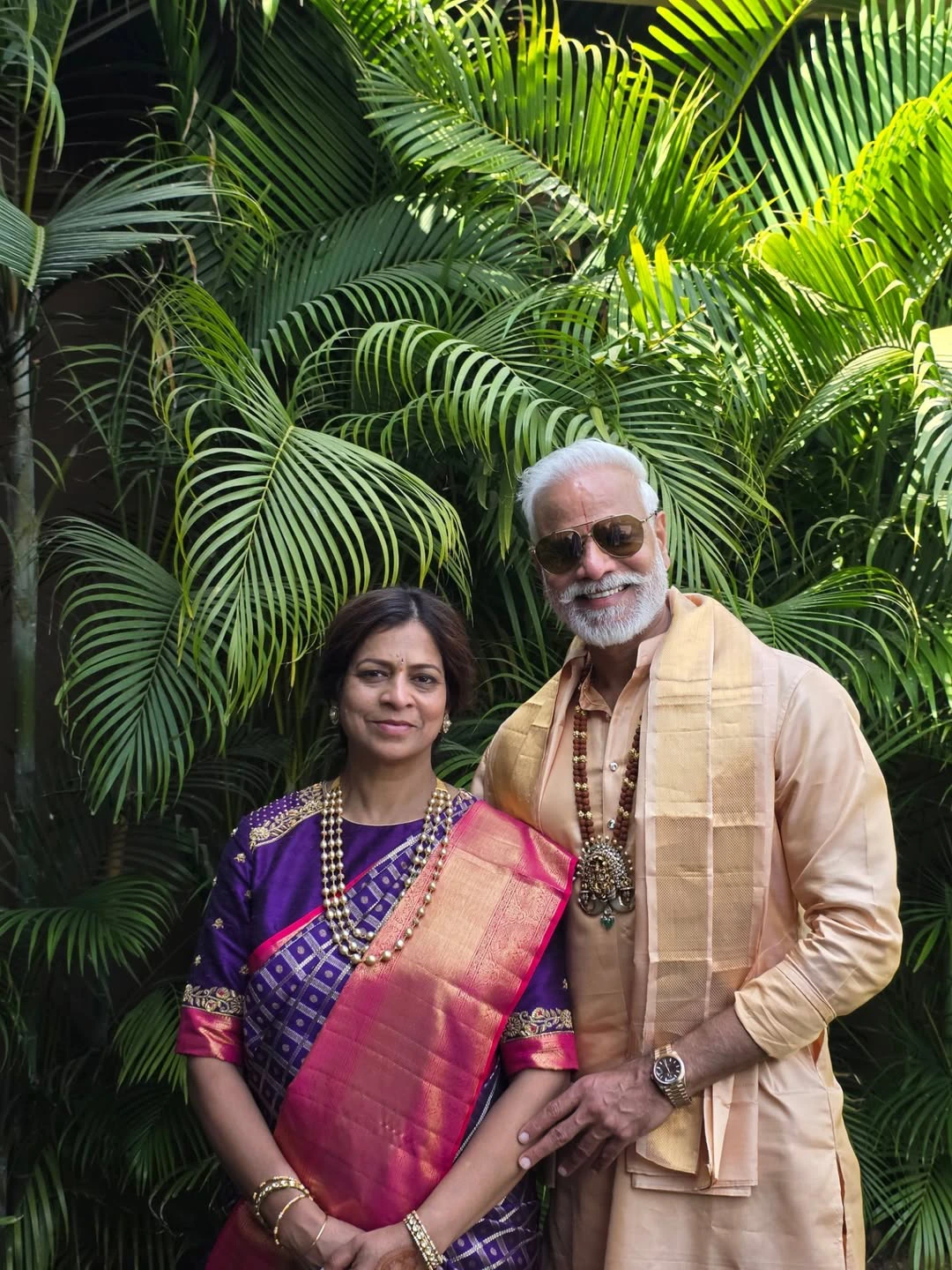 Vijay Uncle Yash Rangineni Shares Special Photos from Virosh Marriage