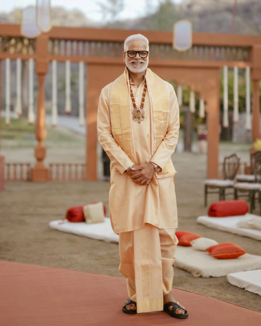 Vijay Uncle Yash Rangineni Shares Special Photos from Virosh Marriage