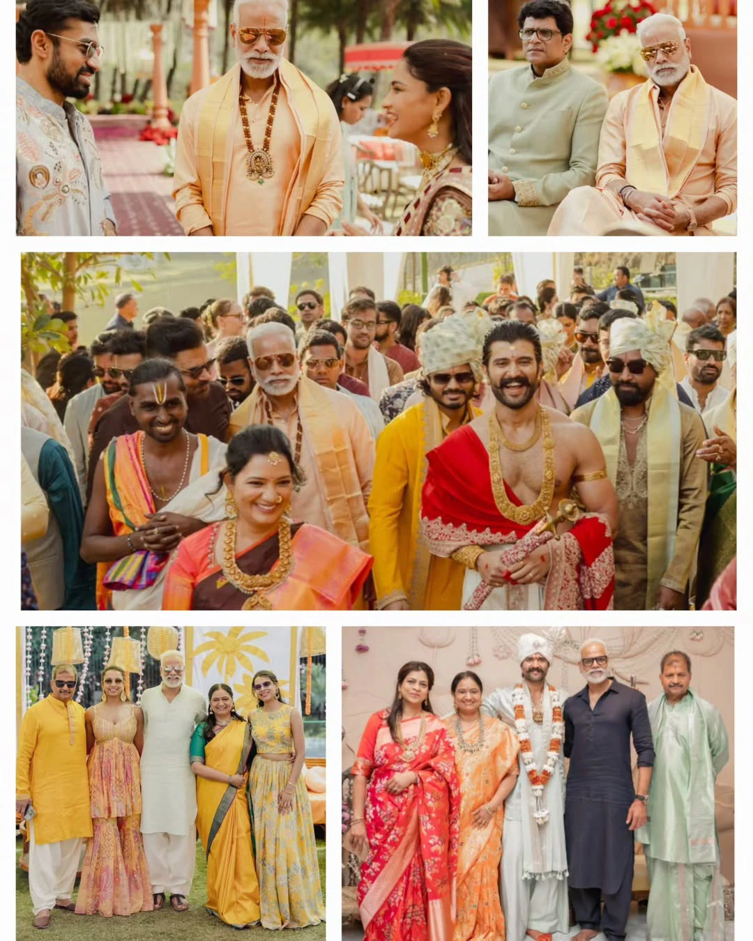 Vijay Uncle Yash Rangineni Shares Special Photos from Virosh Marriage