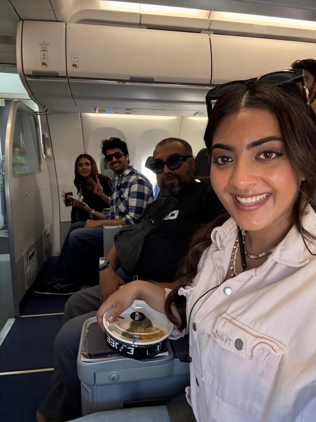 Zayn Marie Khan Shares Dacoit Movie Working Stills