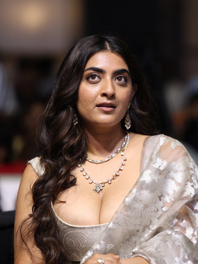 Zayn Marie Khan Shines in Saree at Dacoit Trailer Launch Event