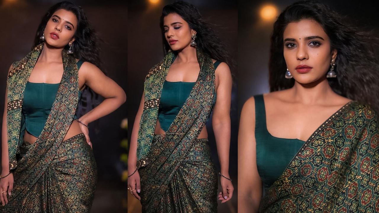 Aishwarya Rajesh: నెమలి పింఛంలా విరిసిన అందం.. ఐశ్వర్య రాజేష్ లేటెస్ట్ ఫోటోస్ వైరల్