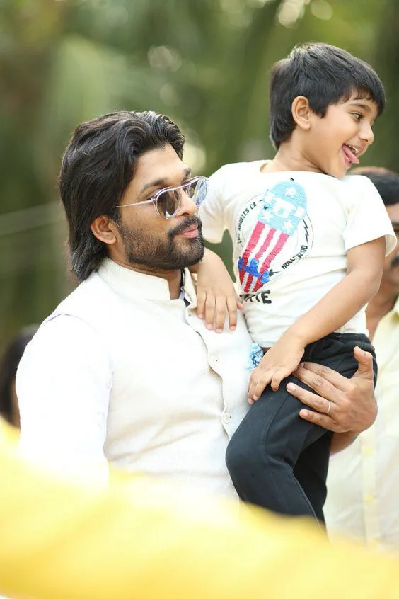 allu ayaan birthday special photos