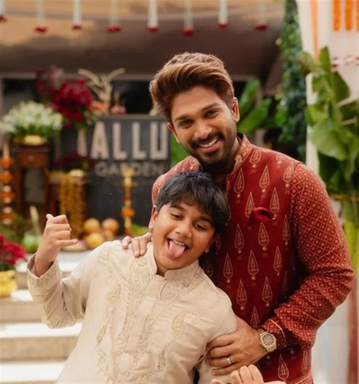 allu ayaan birthday special photos