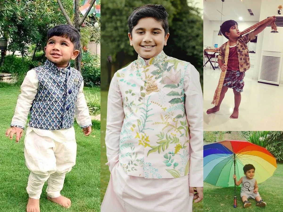 allu ayaan birthday special photos