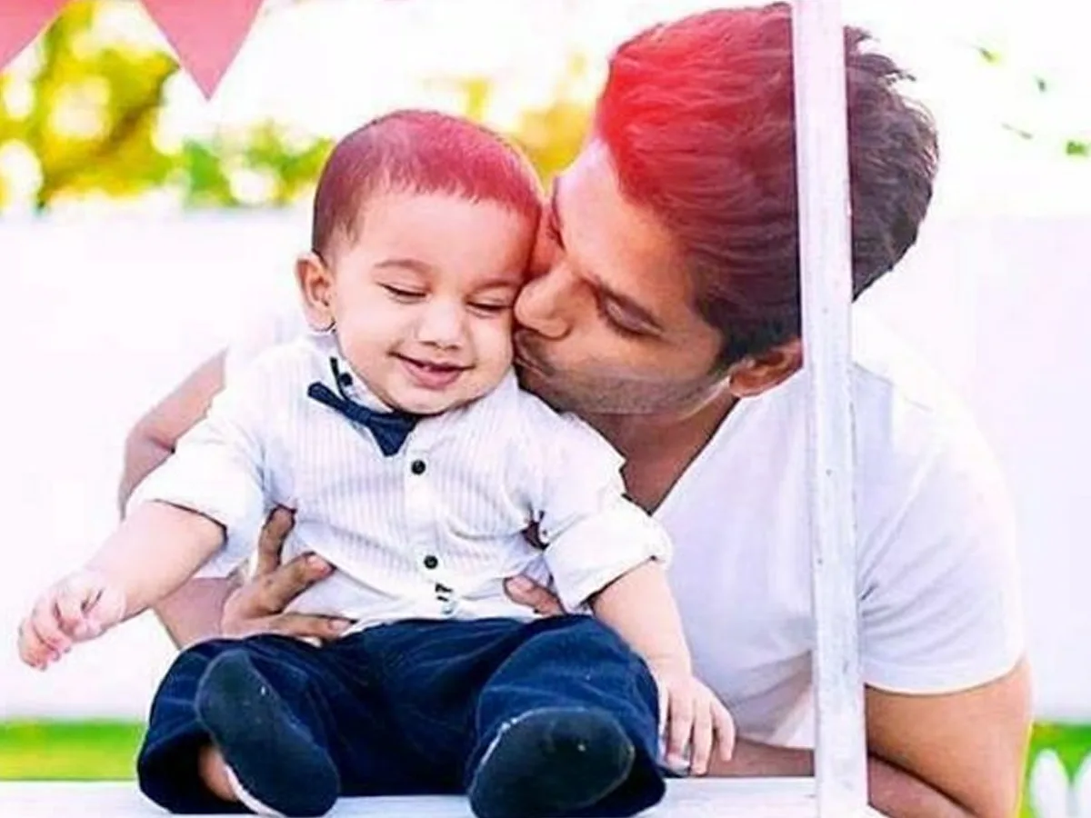 allu ayaan birthday special photos