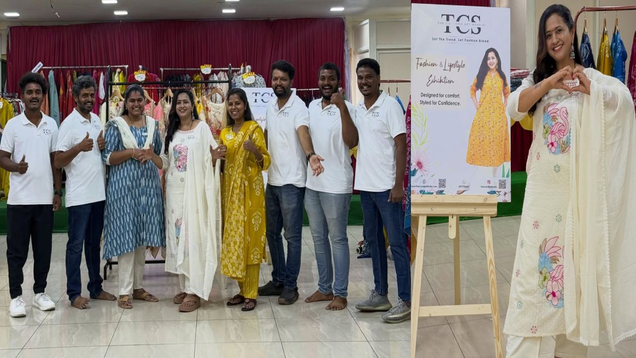 Anchor Lasya: గుంటూరులో TCS ఎగ్జిబిషన్‌.. యాంకర్ లాస్య కలెక్షన్ కి సూపర్ రెస్పాన్స్.. ఫొటోలు వైరల్