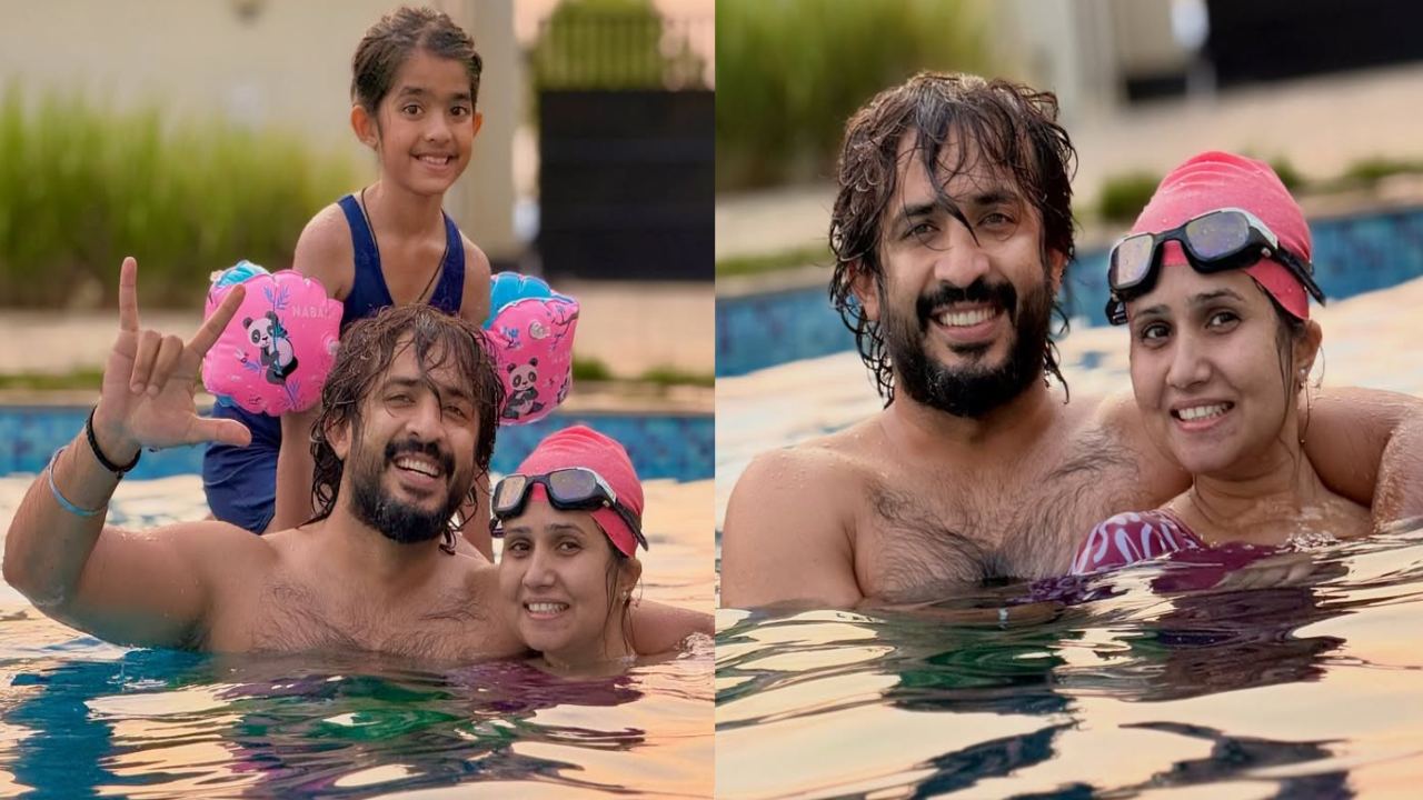 Anchor Ravi: సమ్మర్ వైబ్స్.. భార్య, కూతురితో స్విమ్మింగ్ పూల్‌లో రవి సందడి.. ఫొటోలు