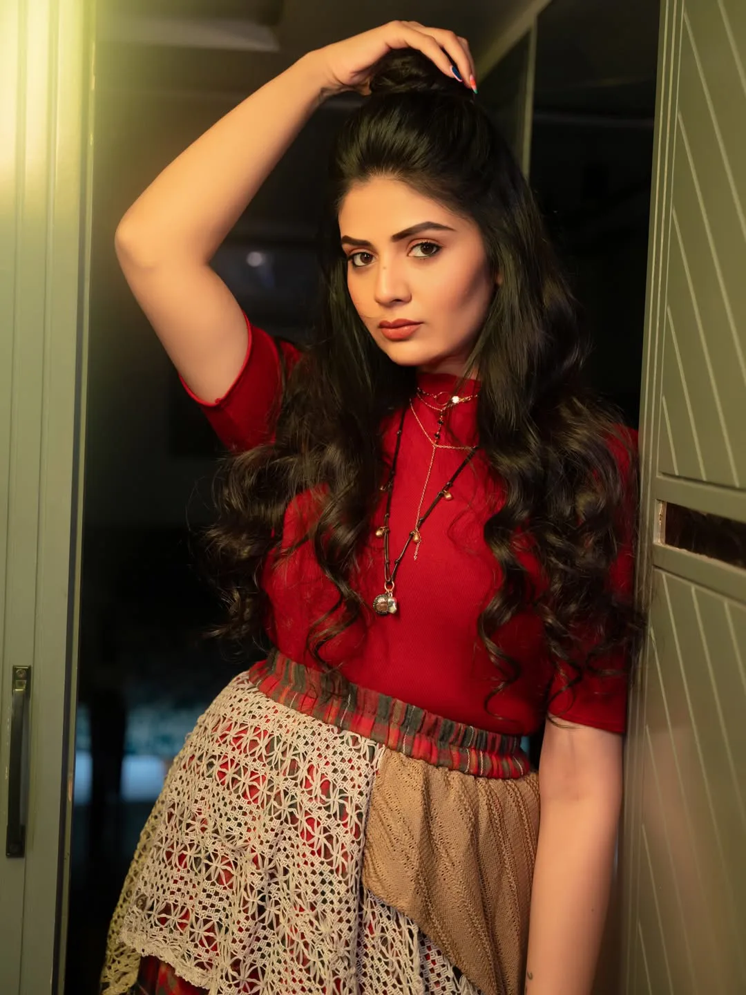 anchor sreemukhi latest photo gallery