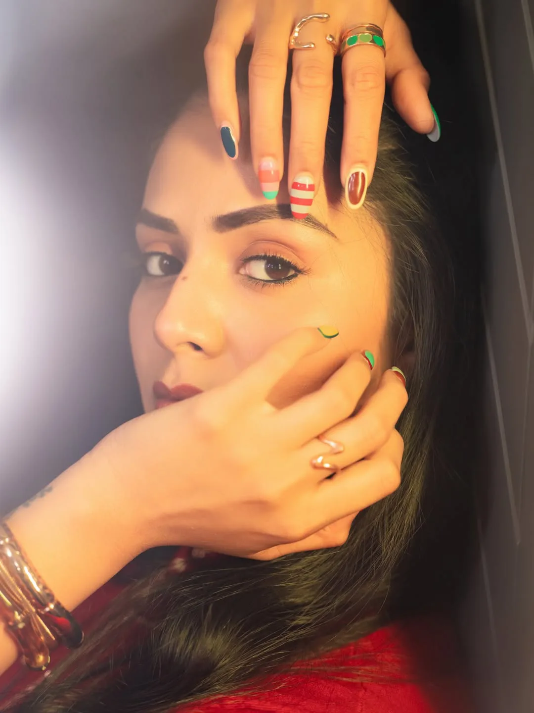 anchor sreemukhi latest photo gallery